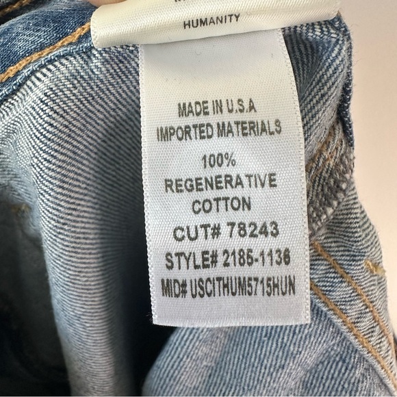 Citizens of Humanity Ayla Baggy Jeans in Zenith SZ 28 - Picture 8 of 9